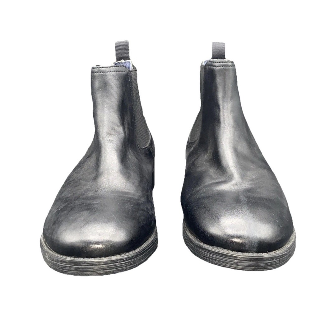 Gordon‎ Rush Men's Cardiff Black Leather Chelsea Boots NIB Sz US 11 $245 Retail